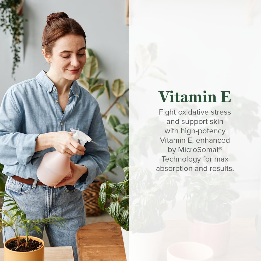 Gouttes de Vitamine E Global Healing Center avec compte-gouttes