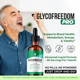 Gouttes GlycoFreedom de LIVORKA, étiquette et contenu visible