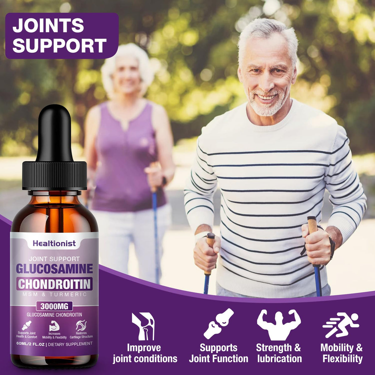 Gouttes Healtionist sur un fond de table en bois