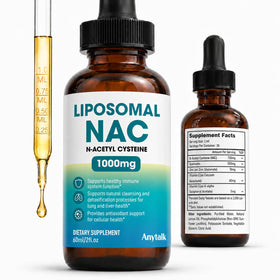 Gouttes Liposomales NAC 1000mg d'ANYTALK, packaging avant