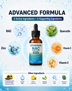 Gouttes Liposomales NAC d'ANYTALK avec dosage précis