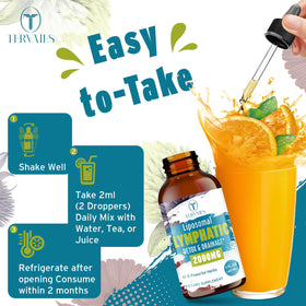 Gouttes liposomales Tervaies 2000mg avec ingrédients naturels