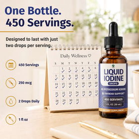 Gouttes liquides d'iode 1 Body en situation de vie quotidienne