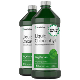 Gouttes Liquides de Chlorophylle Horbäach 100mg 32 oz vue avant