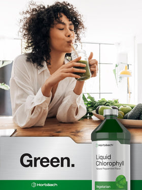 Gouttes Liquides de Chlorophylle Horbäach en usage quotidien