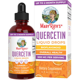 Gouttes liquides de Quercétine MARYRUTH'S 500mg, flacon avant