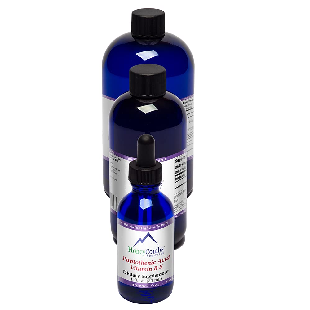 Gouttes liquides de vitamine B5 HoneyCombs 16 fl oz vue avant