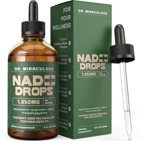 Gouttes liquides Nicotinamide Riboside Dr. Miraculous 60 ml vue avant