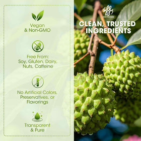 Gouttes liquides Soursop Graviola iMATCHME en utilisation quotidienne