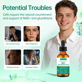Gouttes liquides SustainWell sur un fond naturel