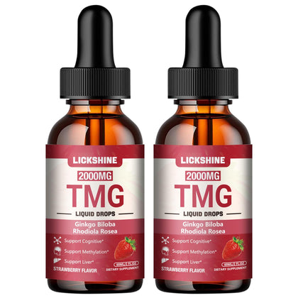 Gouttes liquides TMG Lickshine 2000MG vue de face
