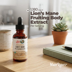 Gouttes MARYRUTH'S Champignon Lion's Mane avec un cadre de vie sain