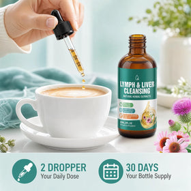 Gouttes MaxHemp sur une cuillère pour dosage