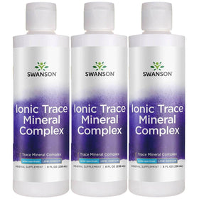Gouttes minérales Concentrace 8oz de Swanson, vue avant