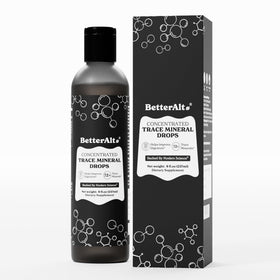 Gouttes minérales concentrées Better Alt 72+ minéraux flacon avant