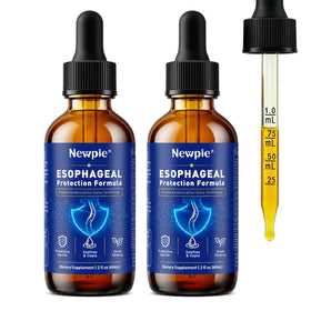 Gouttes Newpie de soulagement œsophagien 60ml vue avant