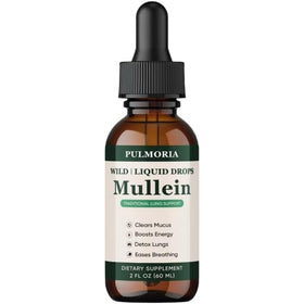 Gouttes Rulinal Pulmoria de Mullein Sauvage 60 ml avec étiquette