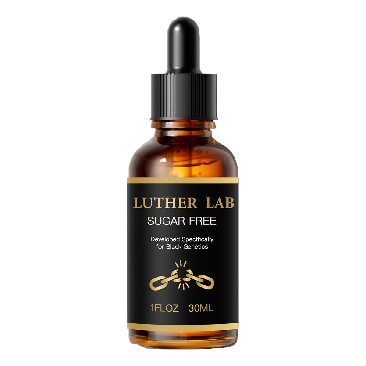 Gouttes Sans Sucre de Luther Labs, 50g, vue avant du produit