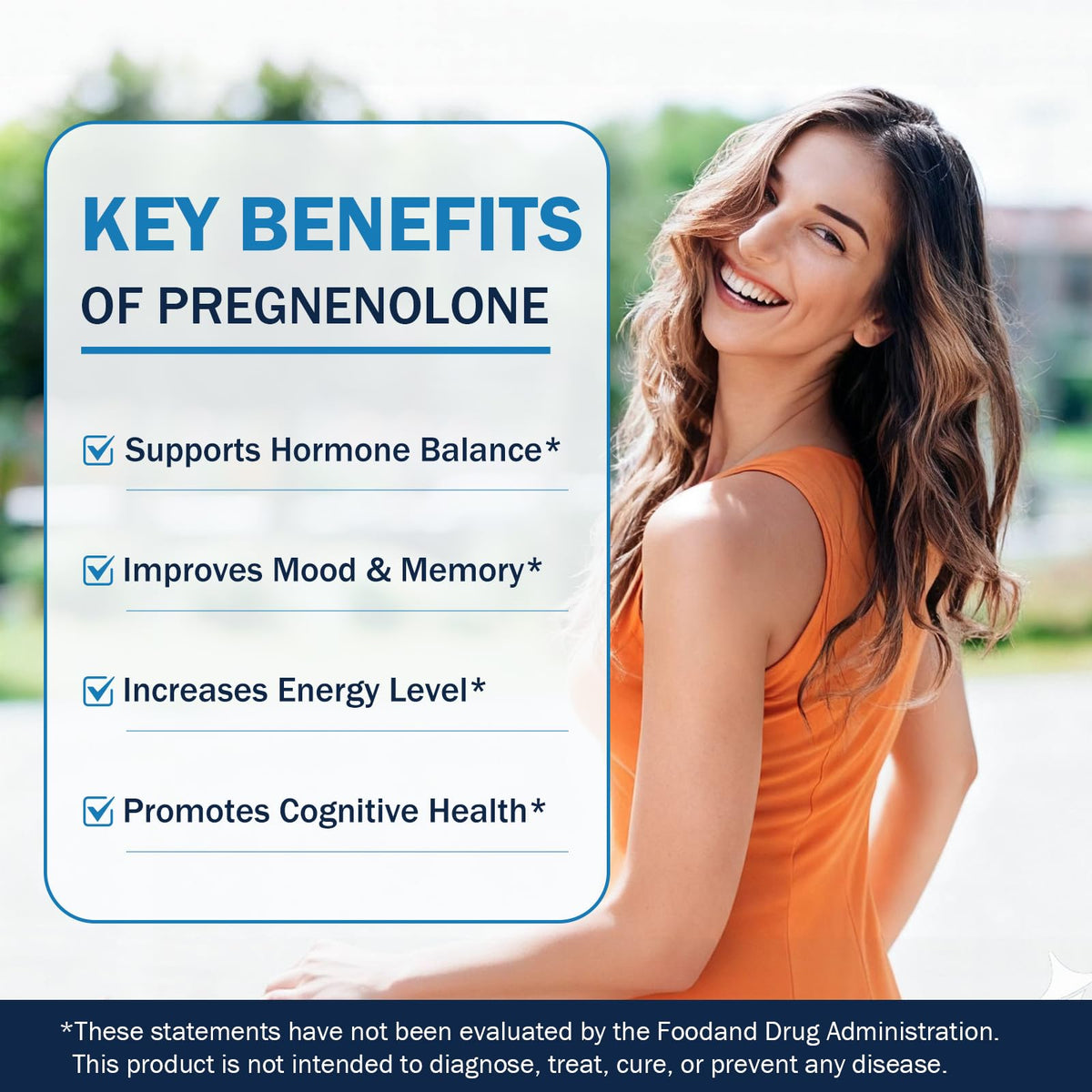 Gouttes sublinguales de pregnenolone Besgiful sur une cuillère