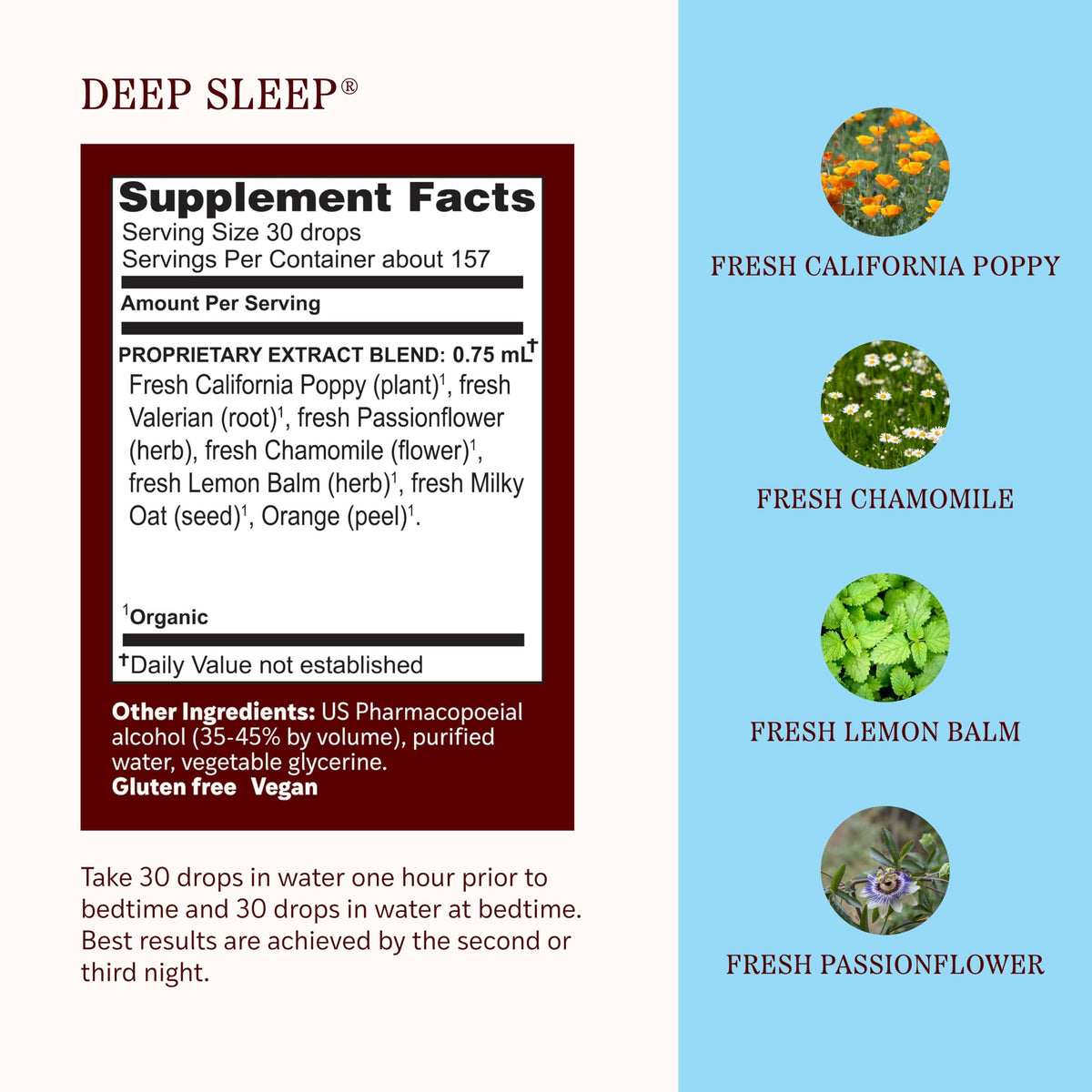 Goutteur d'Herbs Etc. Deep Sleep Classic extrait liquide