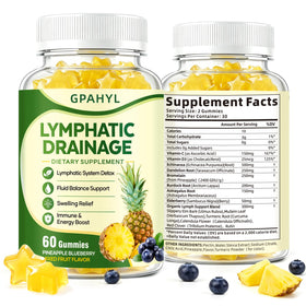 GPAHYL Gummies de Soutien Lymphatique 12-en-1, vue de face