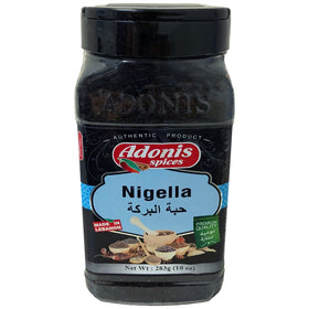 Graines de Nigelle Adonis sur une table en bois