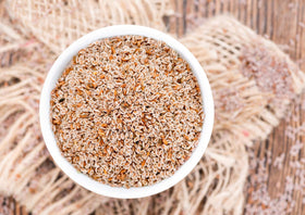 Graines de psyllium entières bio Food to Live avec cuillère