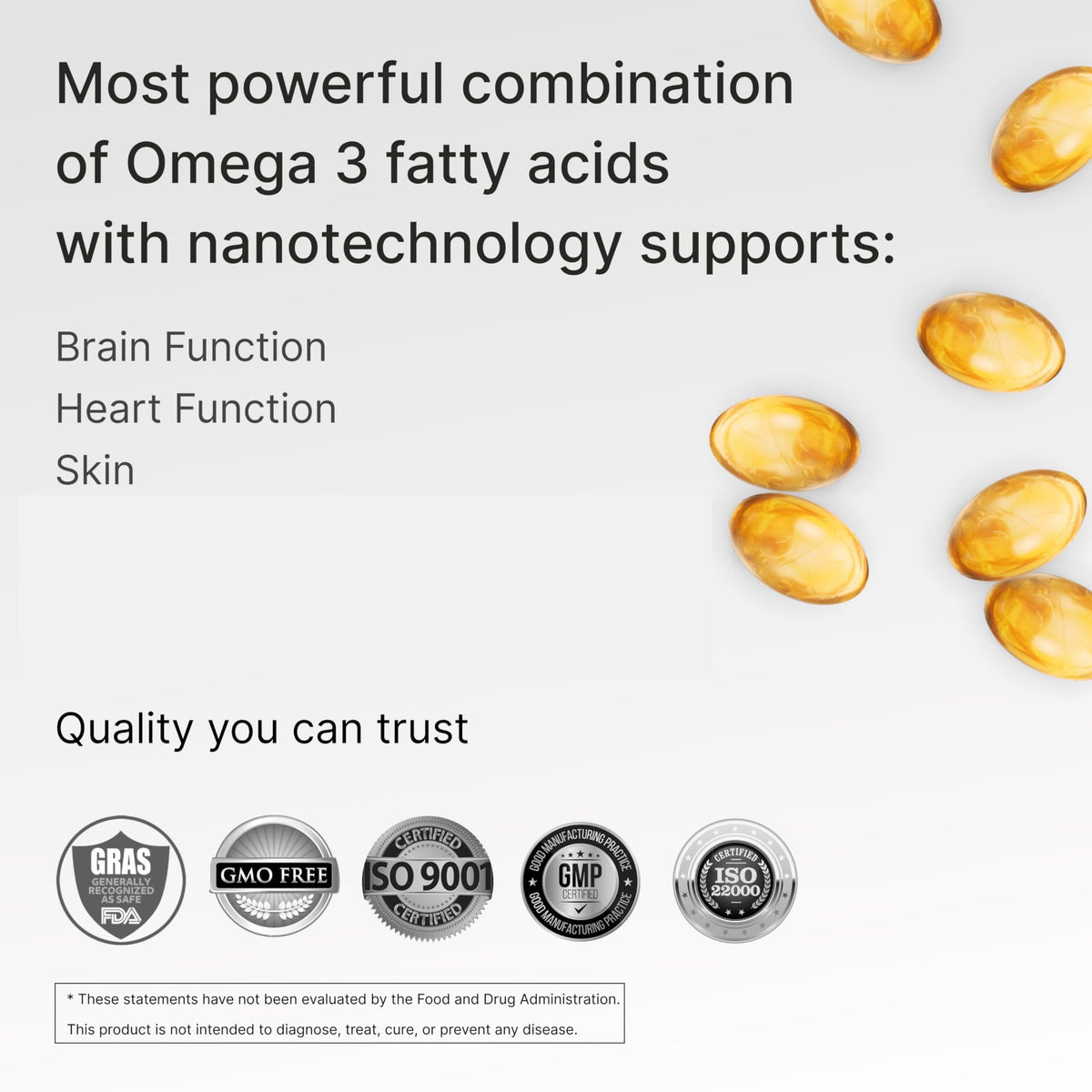 Granagard Nano Omega-3 softgel vue de près