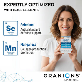 Granions Compléments Alimentaires Collagène Marin 750mg composition des ingrédients