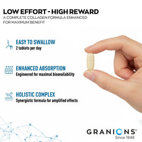 Granions Compléments Alimentaires Collagène Marin 750mg vue de côté