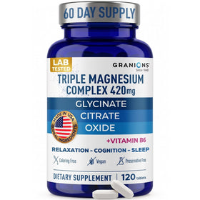 Granions Complexe Magnesium Triple 420 mg front view