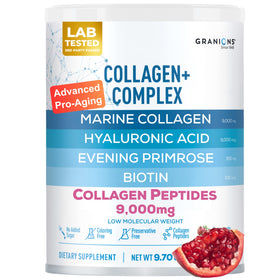 Granions Poudre de Collagène Marin 380g vue avant avec emballage