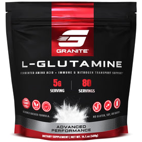 Granite L-Glutamine Poudre 431g vue de face