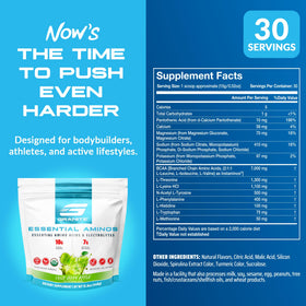 Granite Supplements Poudre d'Aminos Essentiels Saveur Pomme Verte en usage