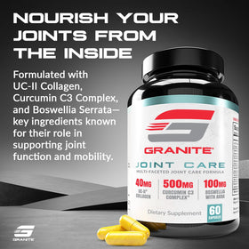 Granite Supplements Soutien Articulaire UC-II Collagène 60ct vue arrière