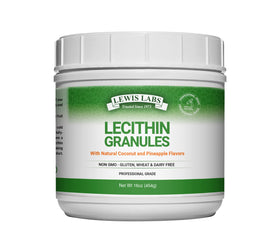 Granules de lécithine Lewis Labs 549g vue de face