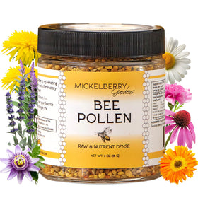 Granules de pollen d'abeille Mickelberry Gardens 254g vue de face