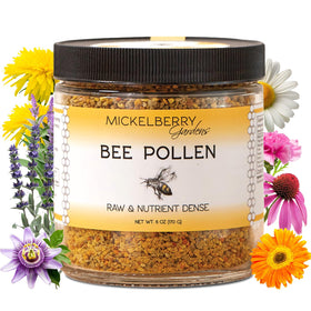 Granules de pollen d'abeille Mickelberry Gardens 454g vue de face