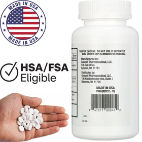 Graxcell Comprimés de Chlorure de Sodium 1g - Vue de côté du flacon