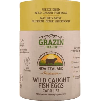 GRAZIN HEALTH Capsules d'Œufs de Poisson 2400mg - vue avant