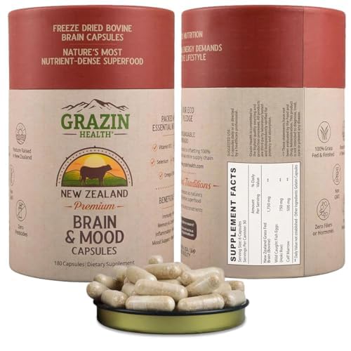 GRAZIN HEALTH Capsules de Cerveau 3000mg vue de face