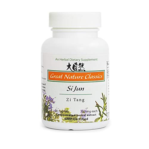 Great Nature Si Jun Zi Tang 750 mg comprimés de 7:1 extrait concentré