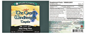 Great Windkeeper Teapills Plum Flower packaging side view