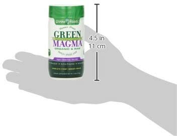 Green Foods Green Magma 500 comprimés avec étiquette visible