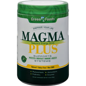 Green Foods Magma Plus Mélange à Boire 372g - vue de face