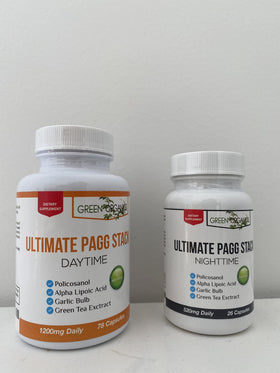 Green Organics PAGG Stack 150g sur un fond neutre