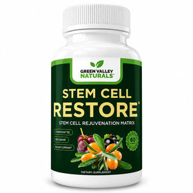 GREEN VALLEY NATURALS Stem Cell Restore 60 Capsules Végétariennes - vue de face