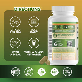 GreeNatr Ginkgo Biloba et Ginseng Panax capsules avec ingrédients listés