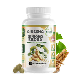 GreeNatr Ginkgo Biloba et Ginseng Rouge 91g vue avant