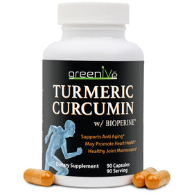 GreenIVe Curcuma Curcumin 1500mg flacon vue de face